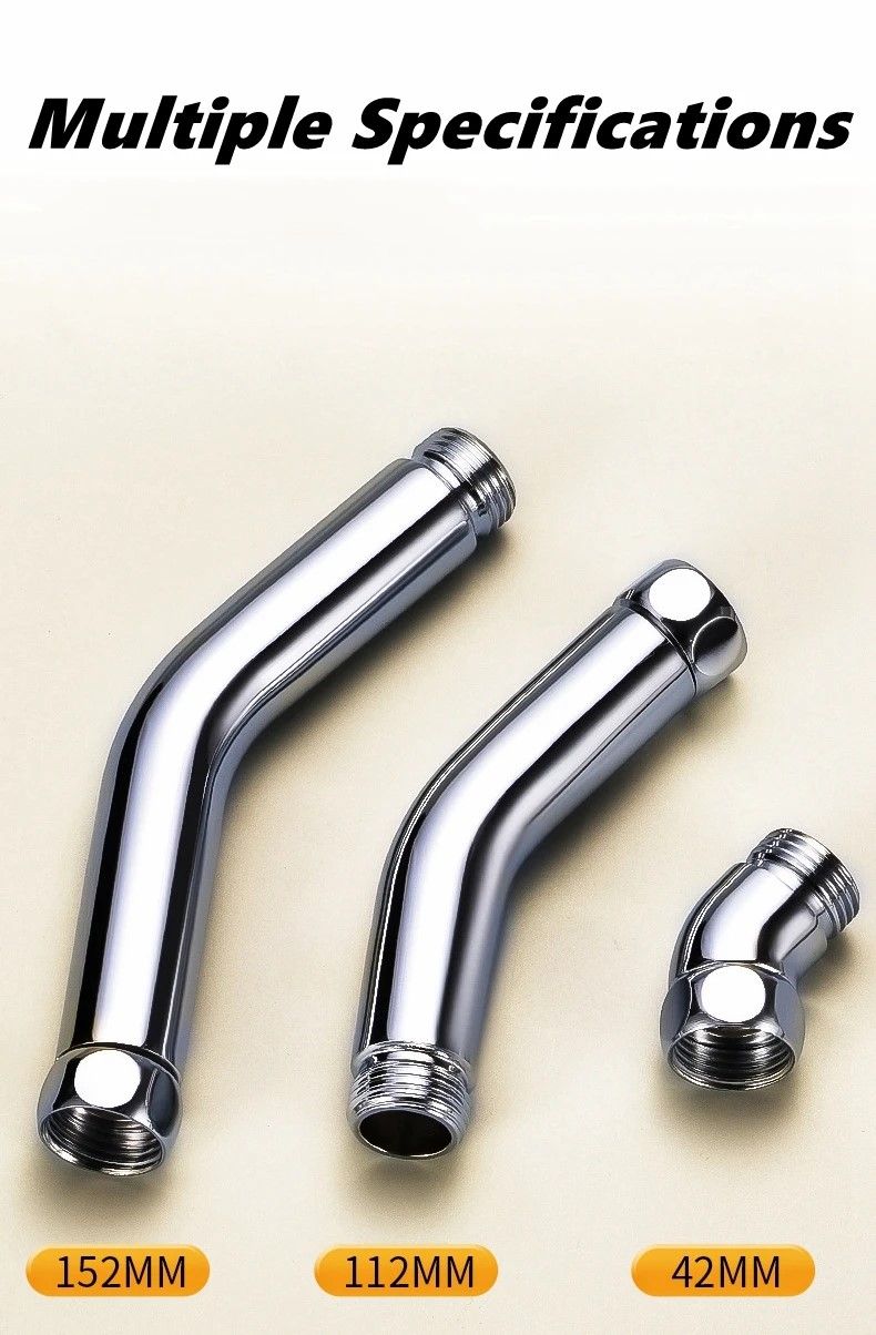 Adjusta-Tilt Premium Shower Arm Elbow – Universal 135° Angle Adapter for Handheld & Top-Spray Heads
