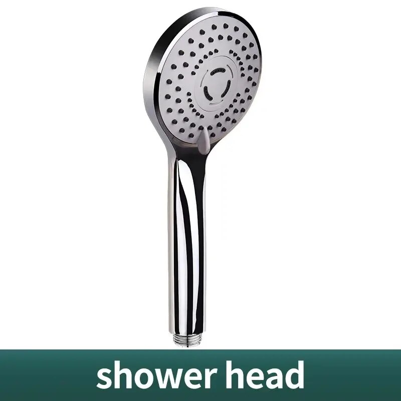 Bathroom Pressurised Hand Shower, Universal Adaptation Nozzle, Large Water Output Package, Save Water Accessories