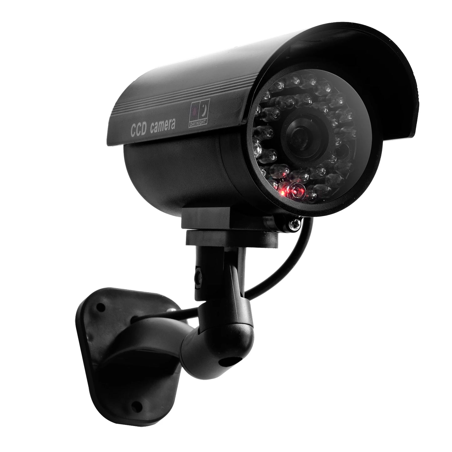 HONTUSEC Fake Bullet Camera Security CCTV Camera Waterproof Emulational IR LED Flash Red Led Dummy Camera Video Surveillance