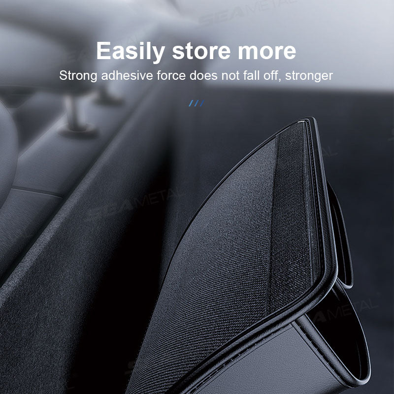 High-Capacity Car Trunk Leatherette Storage Bag, Detachable Auto Seat Back Pocket for Jeeps, Hanging Organizer