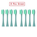 green 8pcs
