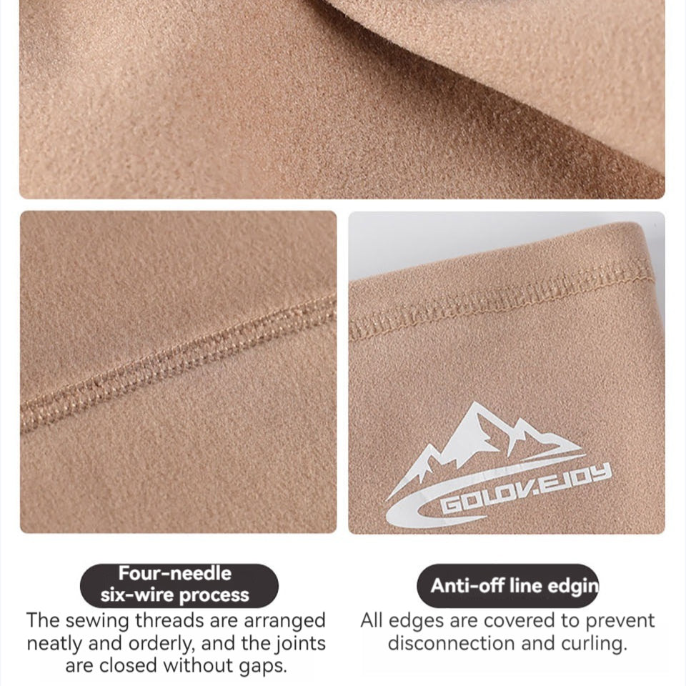 Winter Sports Snowboard Scarf Velvet Thermal Neck Warmer for Men and Women – Outdoor Hiking and Cycling Scarves