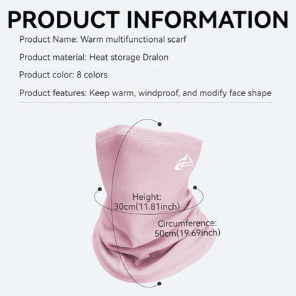 Winter Sports Snowboard Scarf Velvet Thermal Neck Warmer for Men and Women – Outdoor Hiking and Cycling Scarves