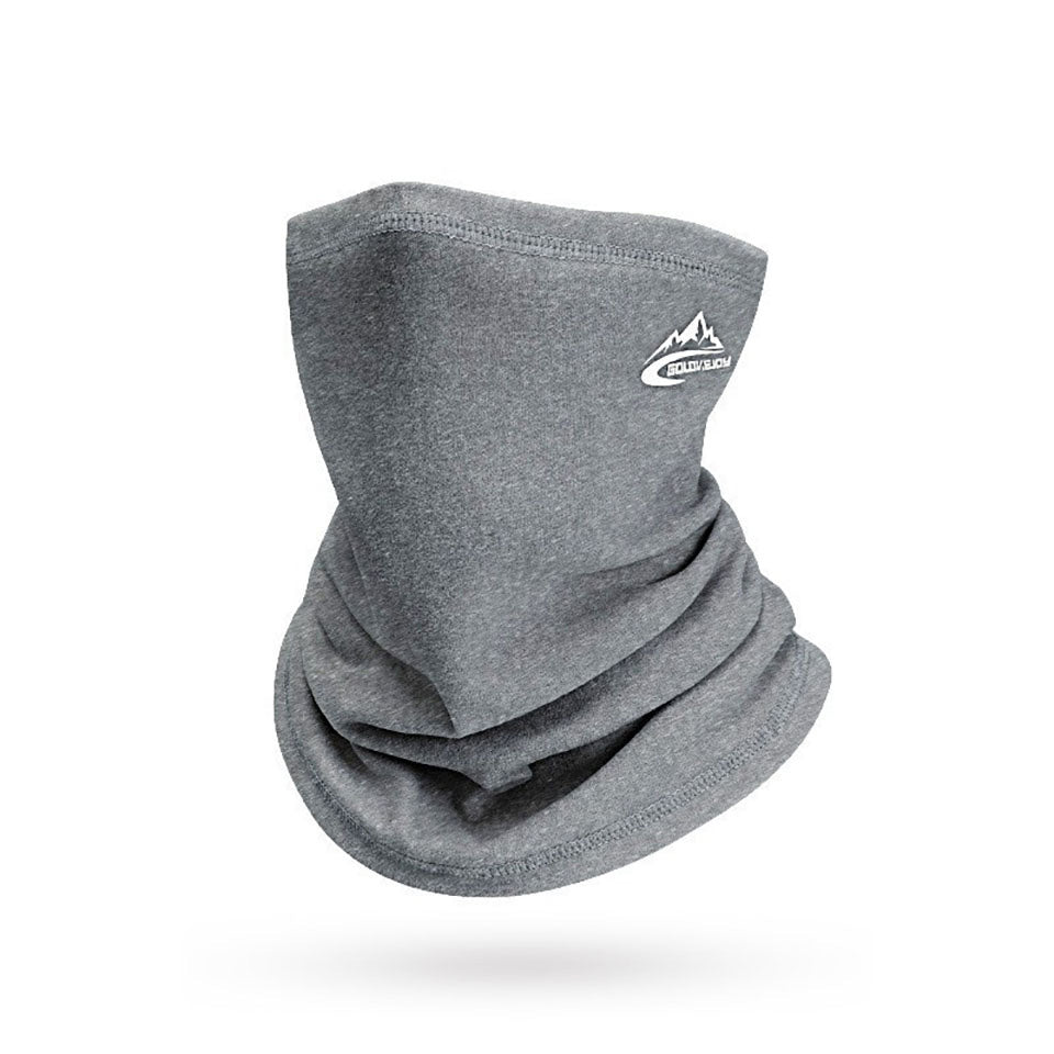 Winter Sports Snowboard Scarf Velvet Thermal Neck Warmer for Men and Women – Outdoor Hiking and Cycling Scarves