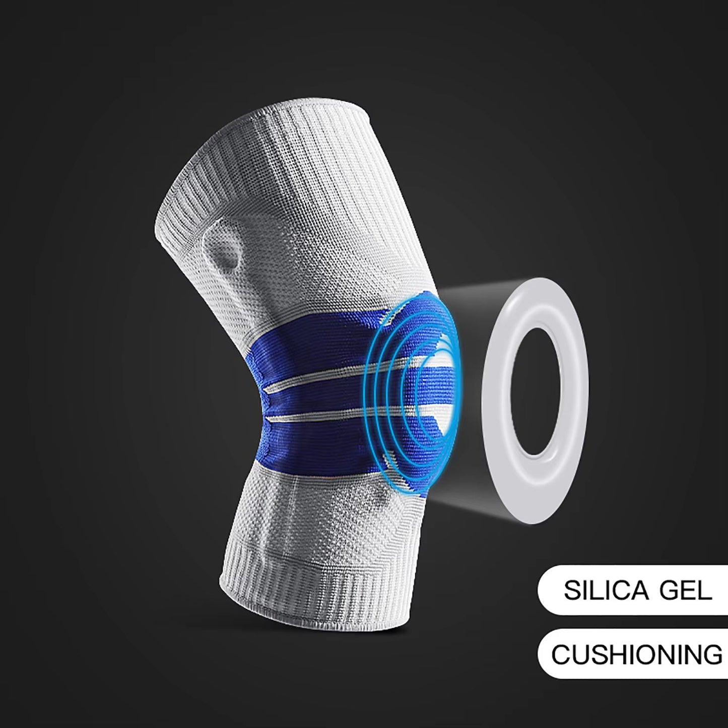 High Elastic Adjustable Patella Knee Support Brace