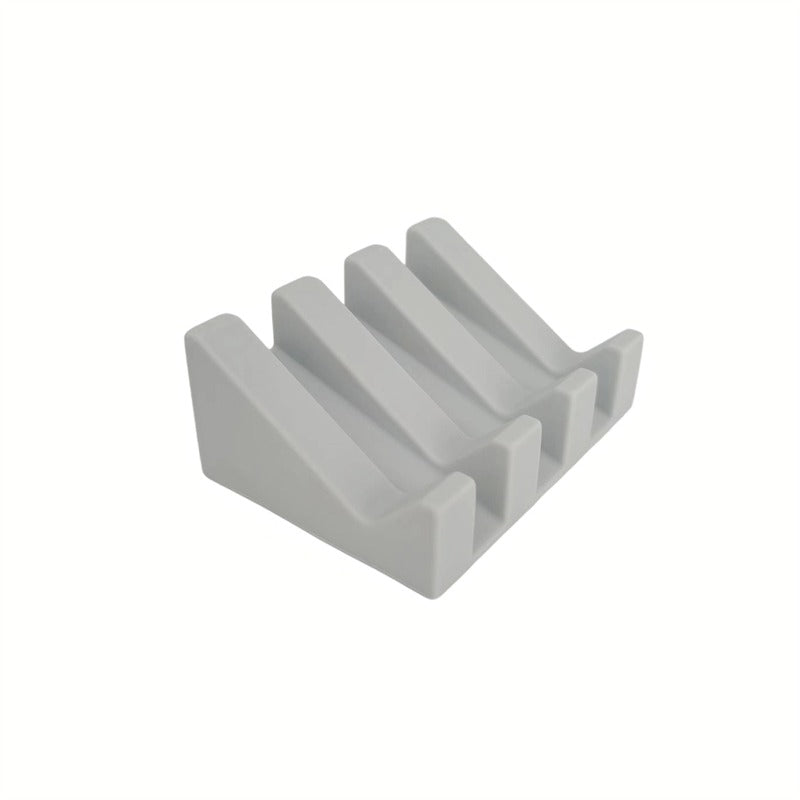 Portable Soap Holder for Shower, Bathroom Silicone Soap Dish, Easy Clean Sponge Tray, Kitchen Soap Drying Stand