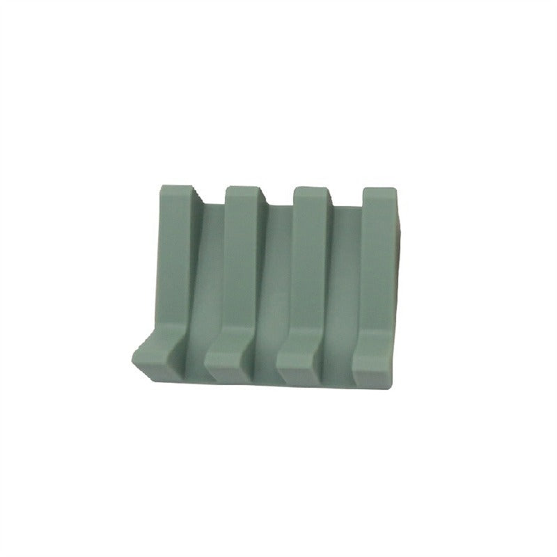 Portable Soap Holder for Shower, Bathroom Silicone Soap Dish, Easy Clean Sponge Tray, Kitchen Soap Drying Stand