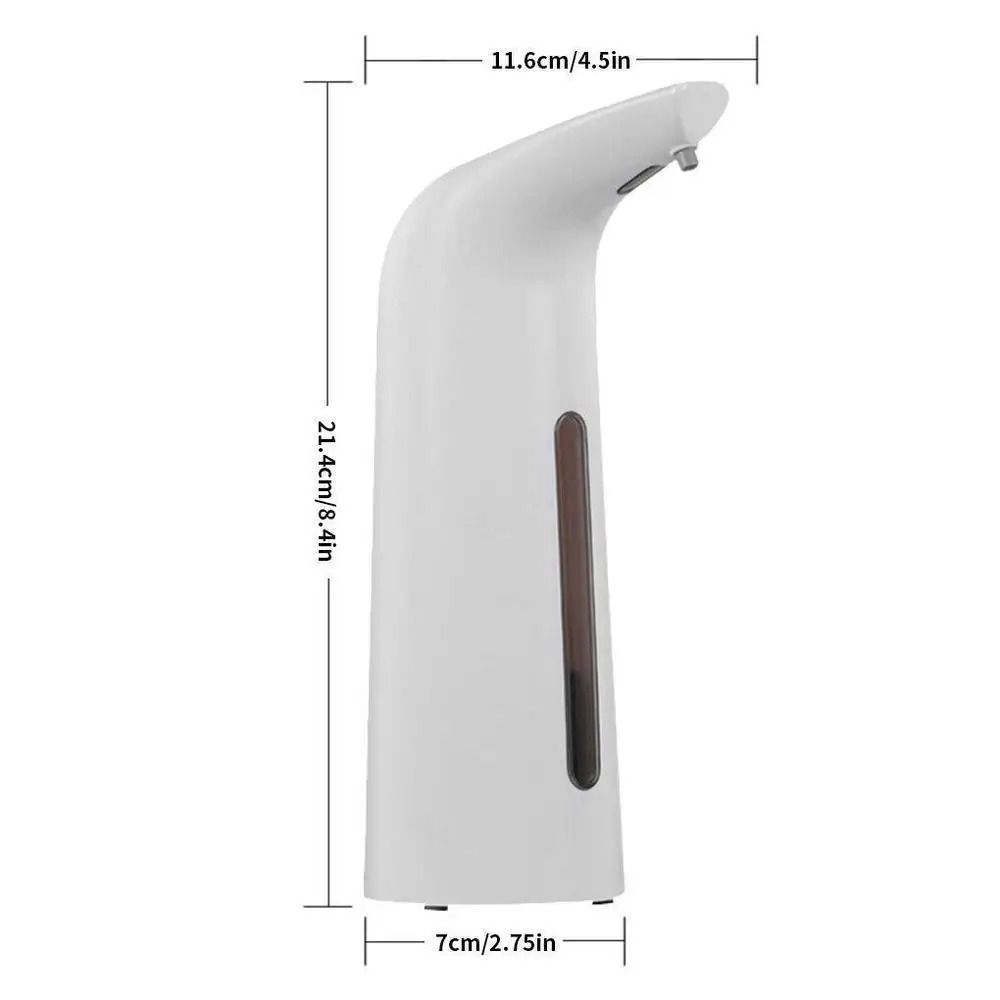 Automatic Soap Sanitiser Dispenser Handsfree Infrared Sensor 400ml Touchless Countertop Dispenser
