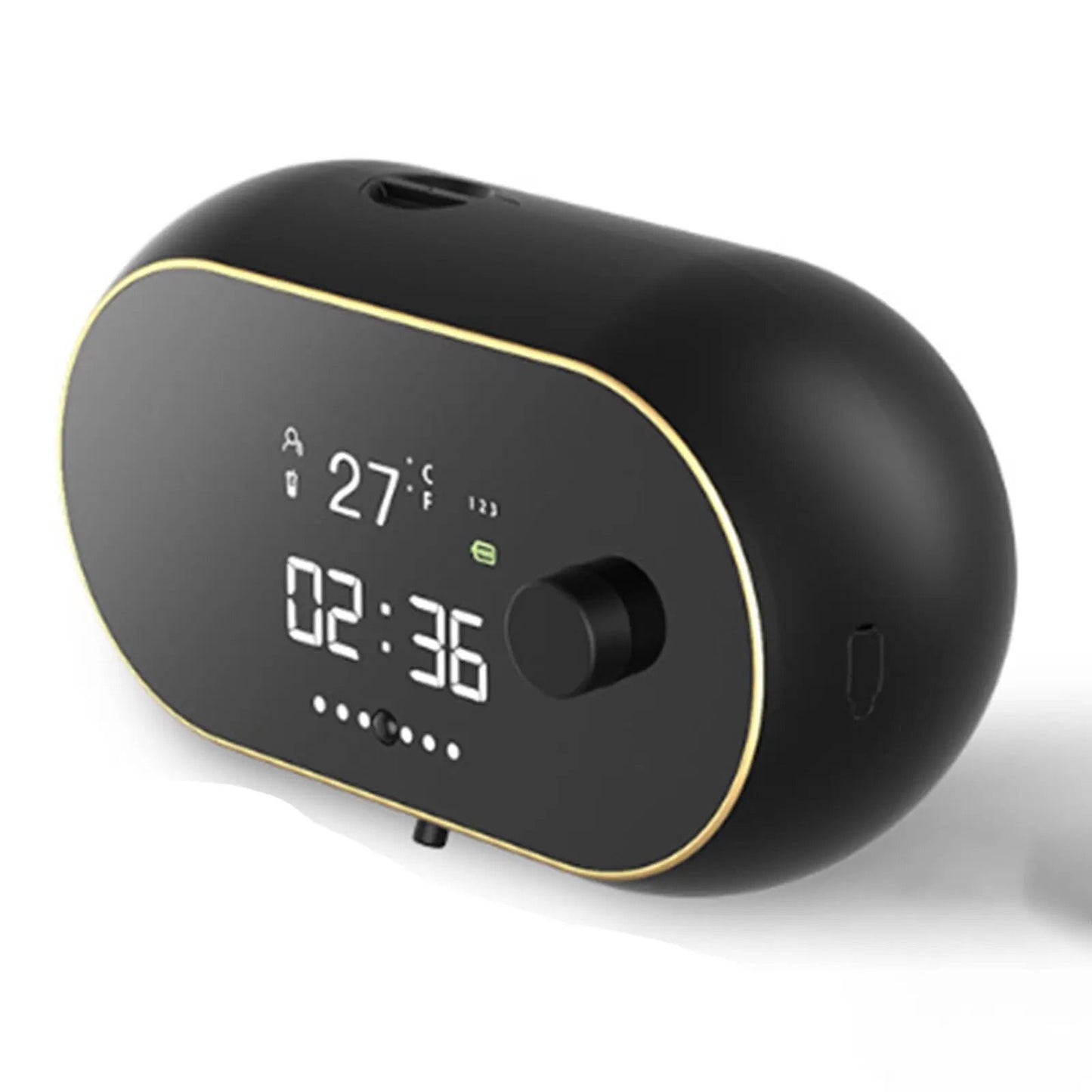 Automatic Soap Dispenser USB Charging Infrared Sensor with LED Temperature Display Wall Mount Foam Machine
