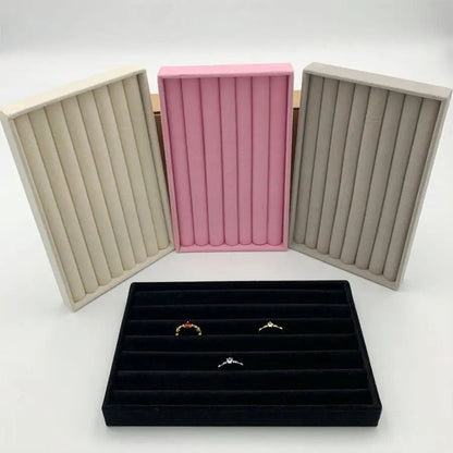 Velvet Ring Display Tray