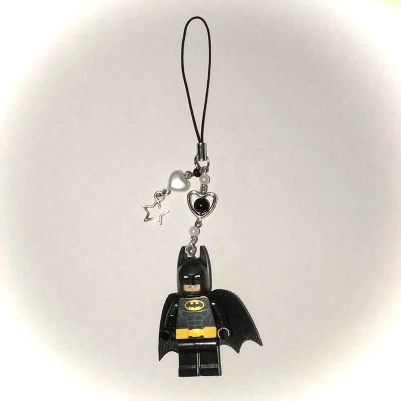 3D Fairy Bat Pendant Keychain