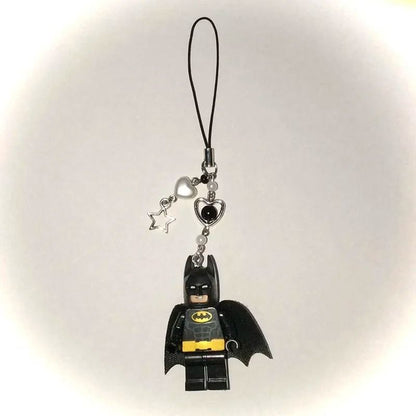 3D Fairy Bat Pendant Keychain