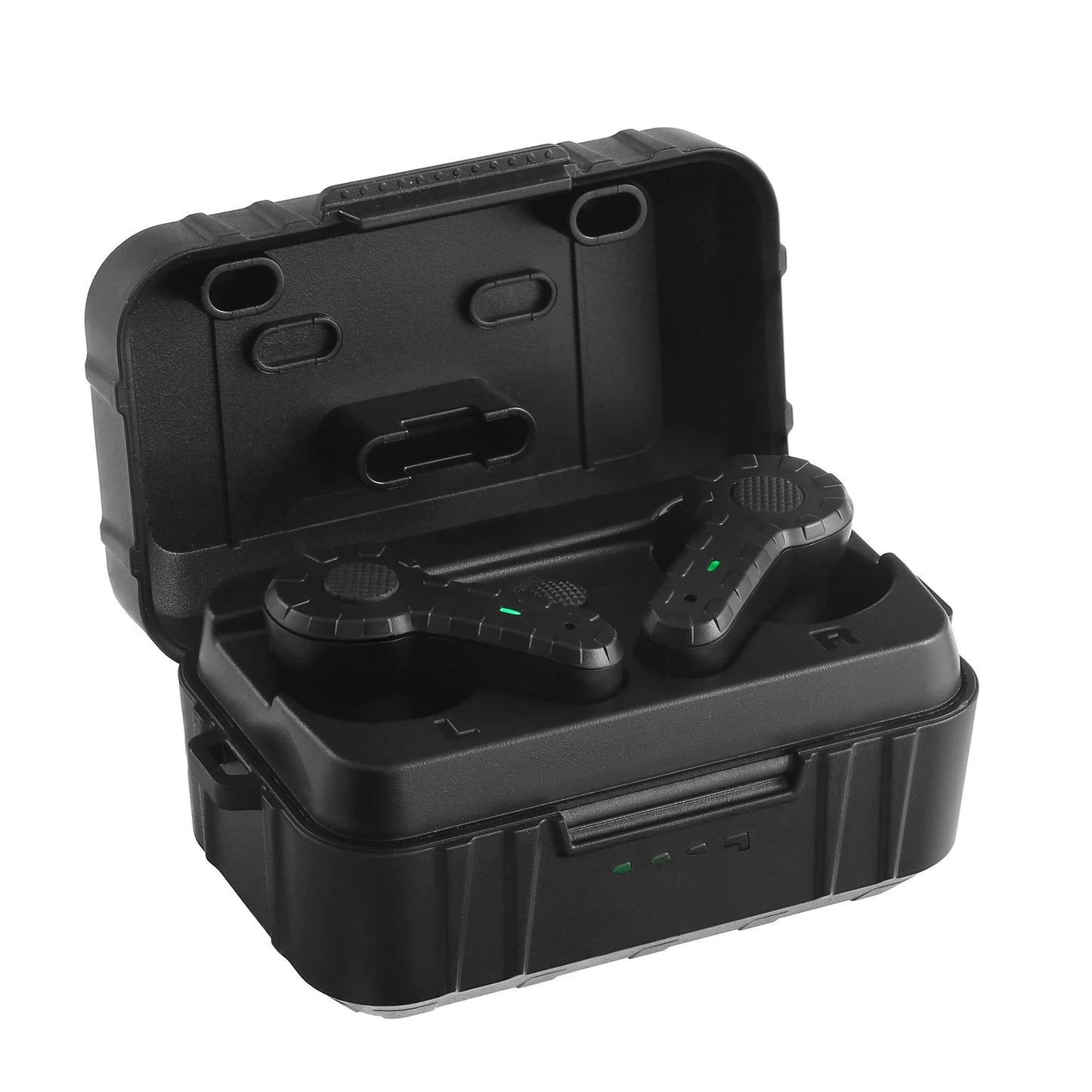 Noise-Cancelling Tactical Headset, Electronic Anti-Noise Earplugs for Shooting, Protection with Bluetooth