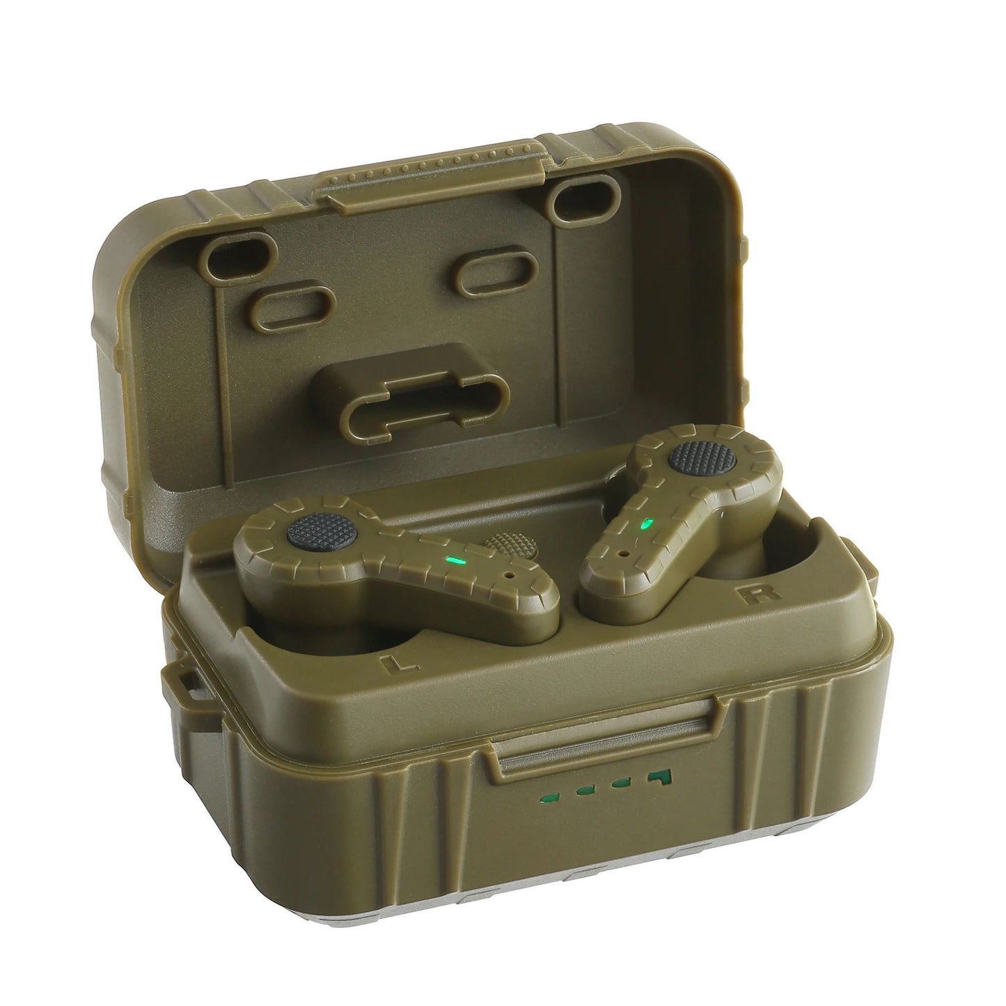 Noise-Cancelling Tactical Headset, Electronic Anti-Noise Earplugs for Shooting, Protection with Bluetooth