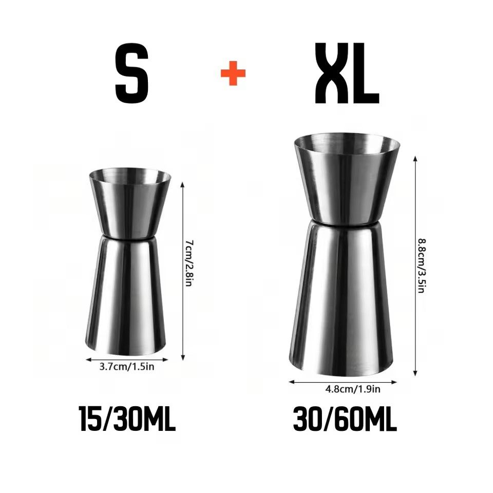 Pro Bar Jigger – 15/30ml Cocktail Measure