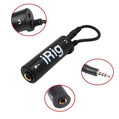 Guitar Interface Converter Audio Cable with High Fidelity and Low Background Noise