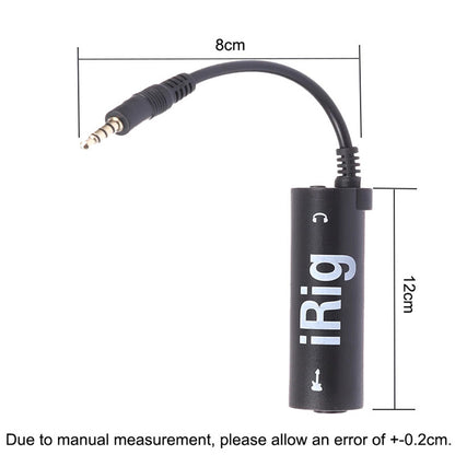 Guitar Interface Converter Audio Cable with High Fidelity and Low Background Noise
