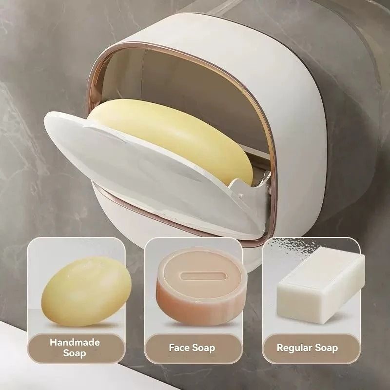 Waterproof Hanging Soap Box with Drainage