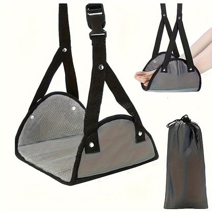Adjustable Foot Hammocks for Travel Car Air plane Rest Office