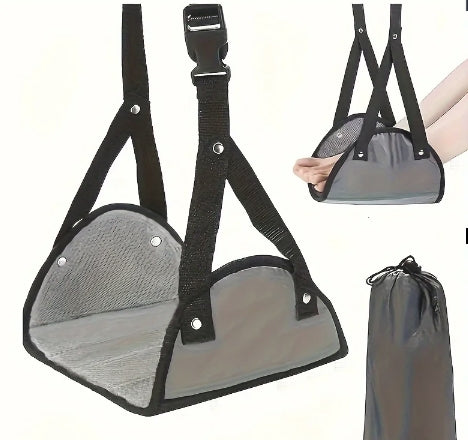 Adjustable Foot Hammocks for Travel Car Air plane Rest Office