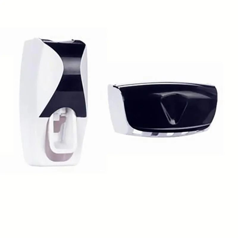 Wall Mounted Toothbrush and Toothpaste Holder Set