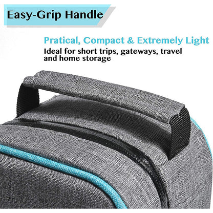 Smell Proof Cigarette Smoking Stash Bag, Combination Lock Container, Tobacco Herbs Storage, Cigar Grinder Travel Box