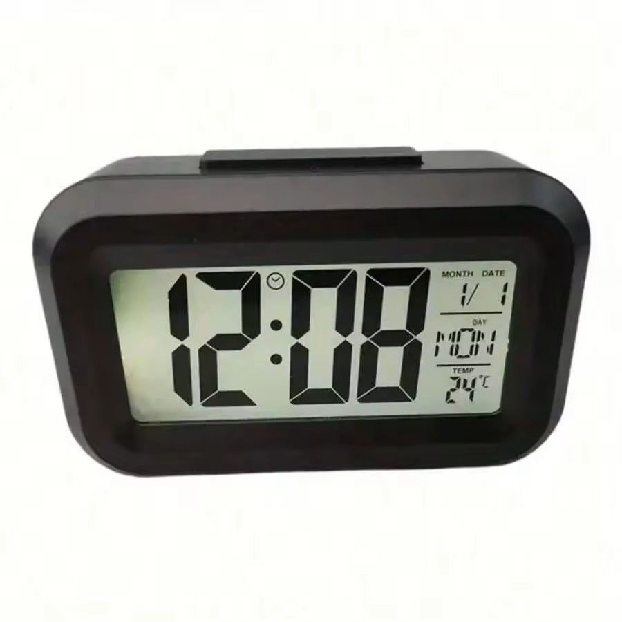 Smart Digital Alarm Clock with LCD Display and Temperature