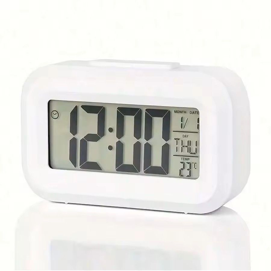 Smart Digital Alarm Clock with LCD Display and Temperature