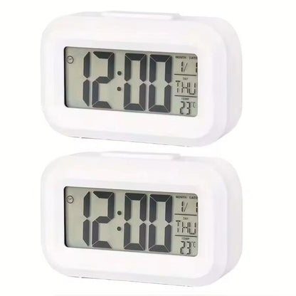 Smart Digital Alarm Clock with LCD Display and Temperature