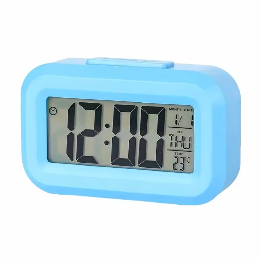 Smart Digital Alarm Clock with LCD Display and Temperature