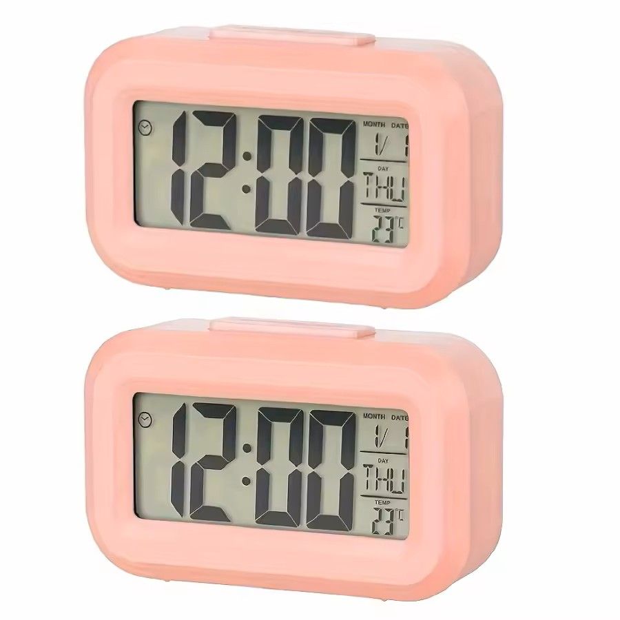 Smart Digital Alarm Clock with LCD Display and Temperature