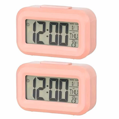 Smart Digital Alarm Clock with LCD Display and Temperature
