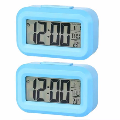Smart Digital Alarm Clock with LCD Display and Temperature