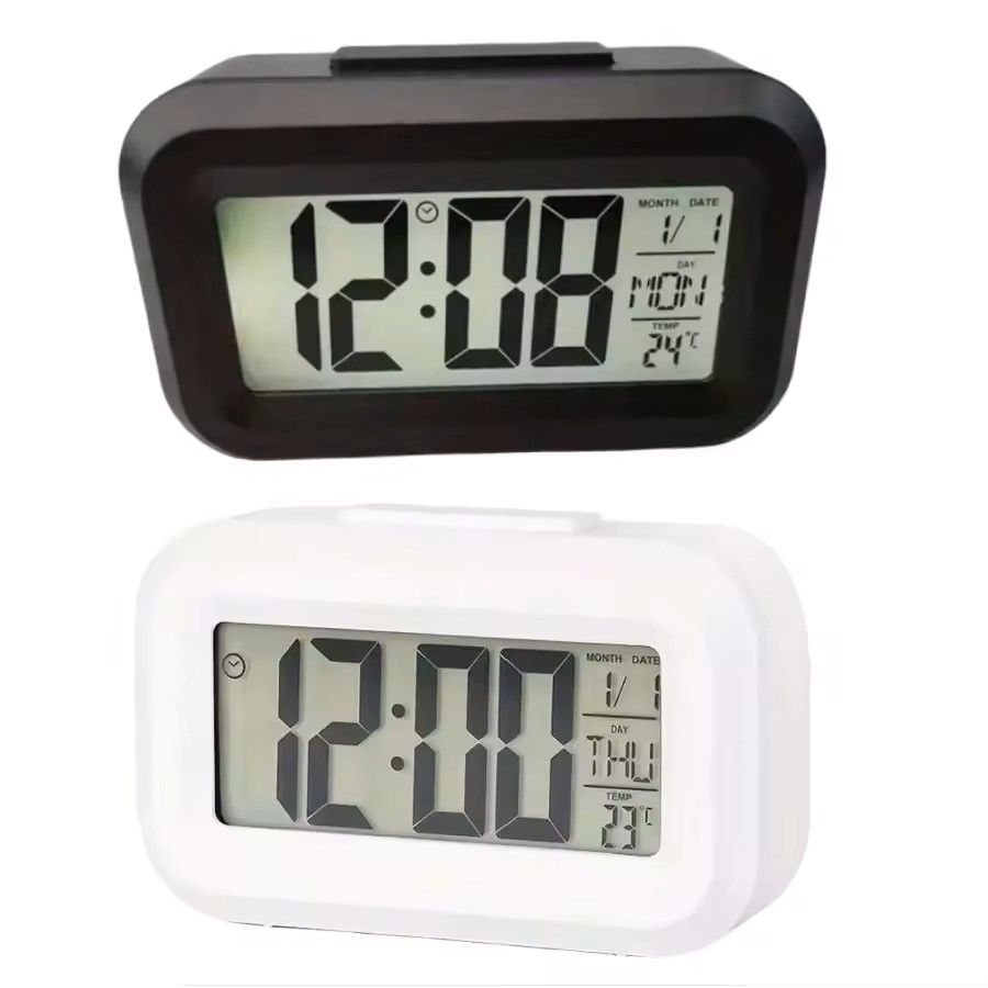 Smart Digital Alarm Clock with LCD Display and Temperature