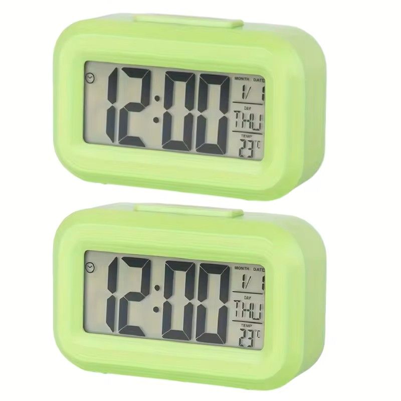 Smart Digital Alarm Clock with LCD Display and Temperature