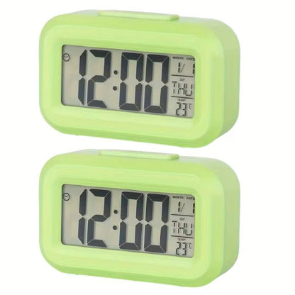 Smart Digital Alarm Clock with LCD Display and Temperature