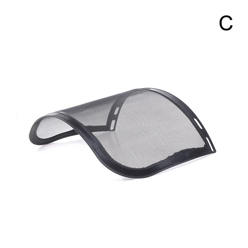 Garden Safety Helmet with Full Face Mesh Protective Mask for Brush Cutting and Forestry Work