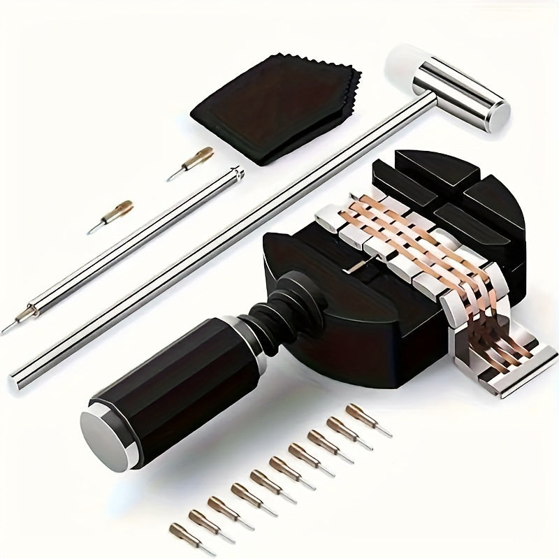 Watch Link Removal Tool Kit, Watch Band Tool Strap Chain Pin Remover, Repair Tool Kit for Strap Adjustment