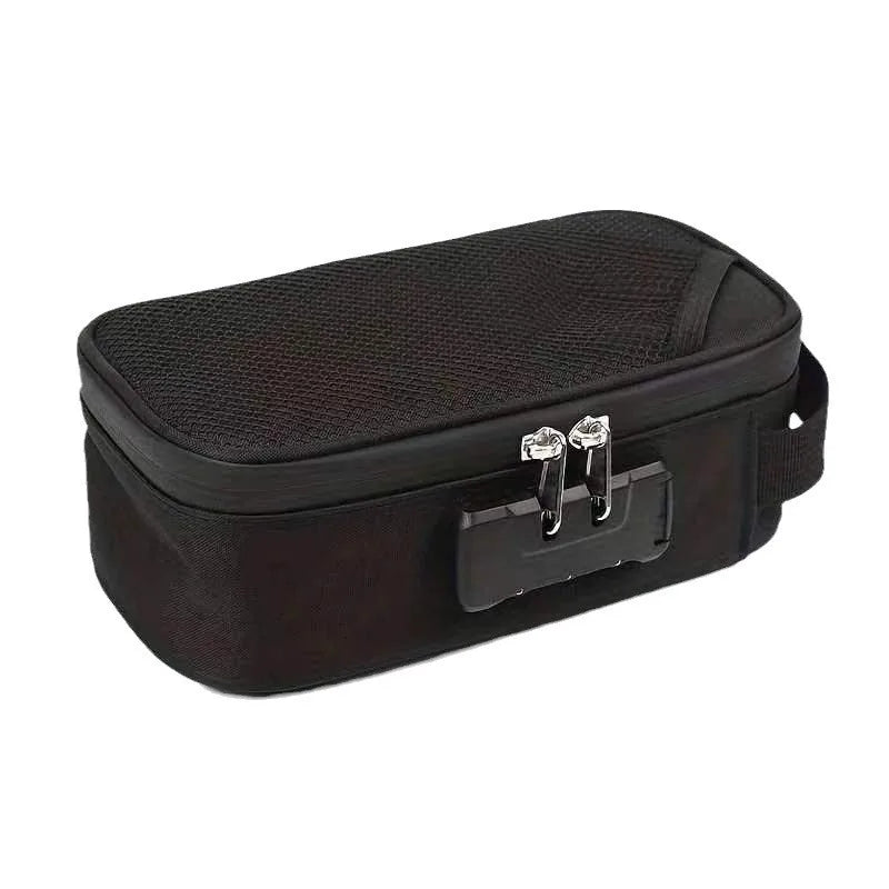 Large-capacity Smell Proof Bag With Lock, Portable Pipe Bag, Activated Carbon Deodorant Bag