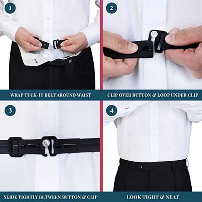 Nylon Shirt Stay Holder Belt