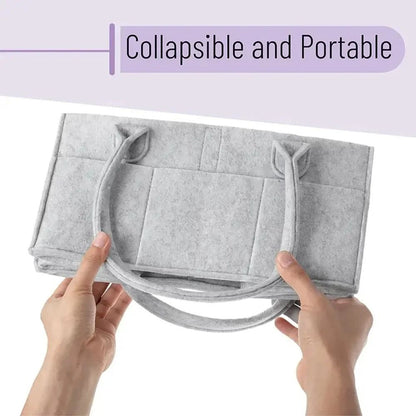 Portable Baby Diaper Organizer Storage Tote
