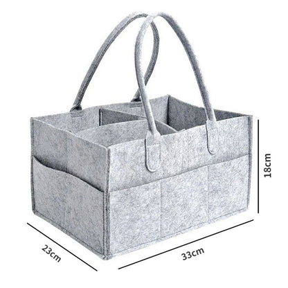Portable Baby Diaper Organizer Storage Tote
