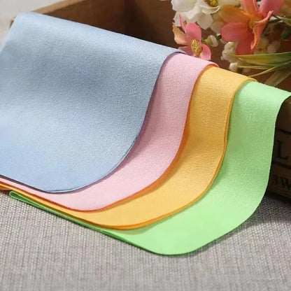 Microfiber Eyeglass Cleaning Cloth Set – 5 Pack for Lenses, Screens, Cameras, and More