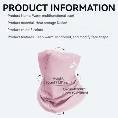 Winter Thermal Bandana Neck Warmer for Outdoor Sports and Cycling
