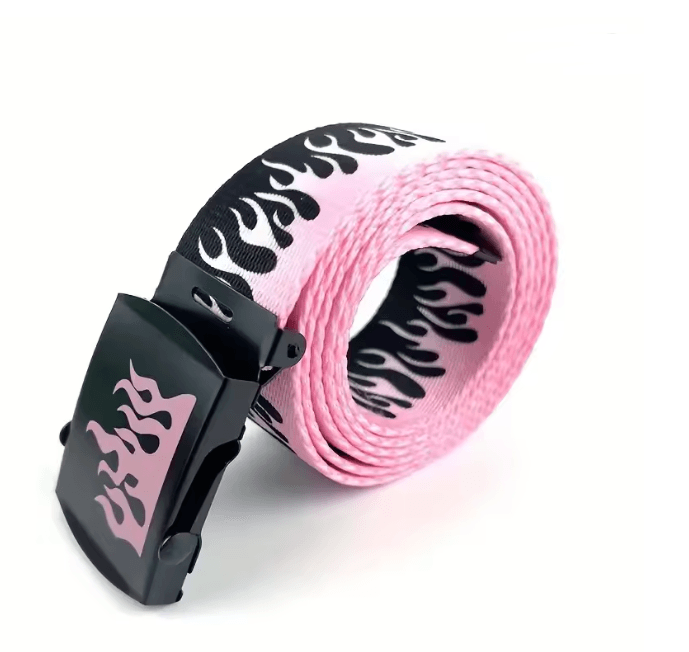 Flamestep Punk Style Belt