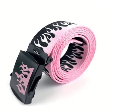 Flamestep Punk Style Belt