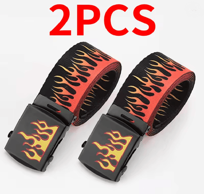 Flamestep Punk Style Belt