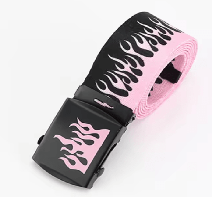Flamestep Punk Style Belt