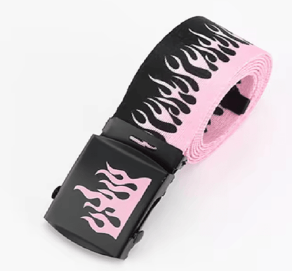 Flamestep Punk Style Belt