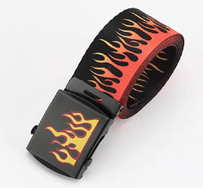 Flamestep Punk Style Belt